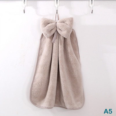 Kreativna slatka krpa za ruke Kuhinja Kupaonica Lopta ručnika za ruke s petljama za vješanje Mekana upijajuća krpa za brisanje od mikrovlakana