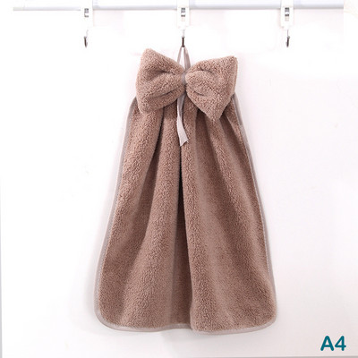 Kreativna slatka krpa za ruke Kuhinja Kupaonica Lopta ručnika za ruke s petljama za vješanje Mekana upijajuća krpa za brisanje od mikrovlakana