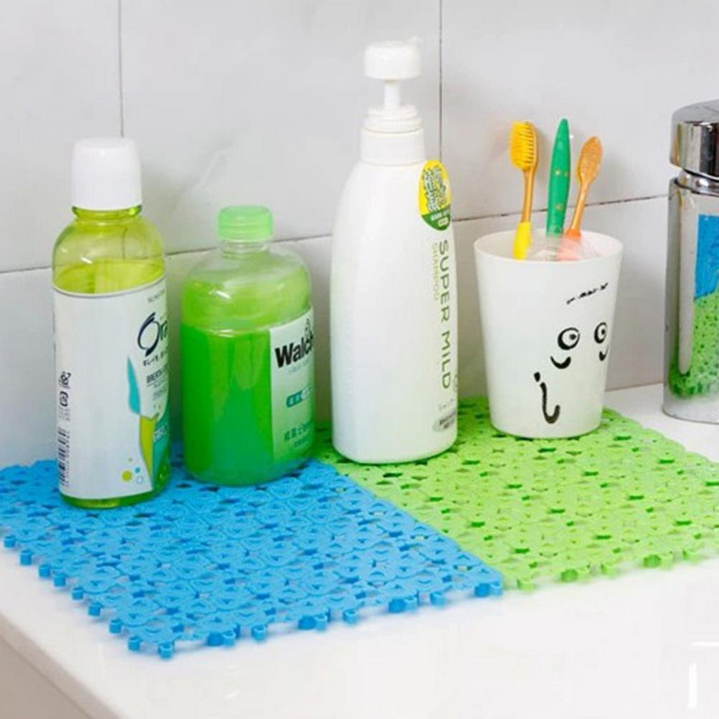 Buitiniai vonios kilimėliai, nepralaidūs vandeniui, neslystantys daugiafunkciniai išpjaunami tuščiaviduriai dušo kilimėliai virtuvei, vonios kambariui, balkonui 20x30 cm