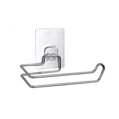 Zidni držač toaletnog papira Dodaci za kupaonicu Nehrđajući nehrđajući čelik Kuhinjska rola Držač rolne toaletnog papira Dispenzer