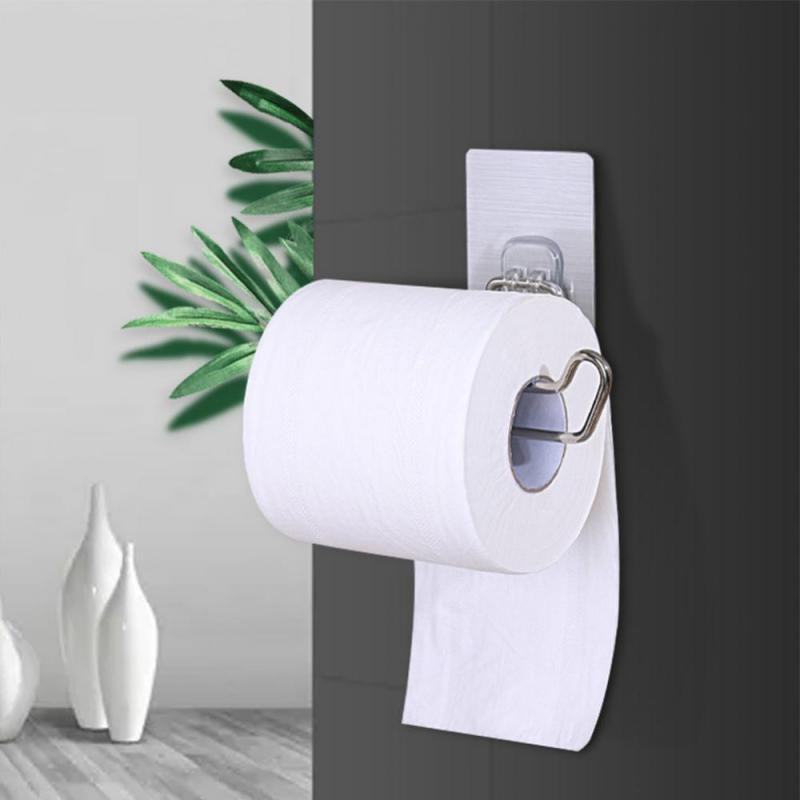 Zidni držač toaletnog papira Dodaci za kupaonicu Nehrđajući nehrđajući čelik Kuhinjska rola Držač rolne toaletnog papira Dispenzer