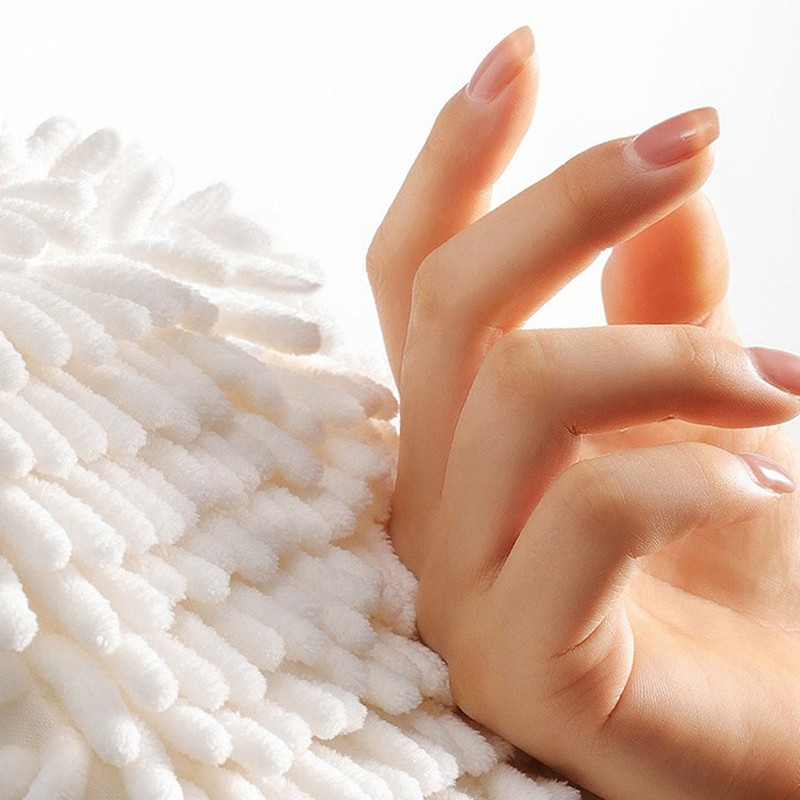 Rankšluosčiai Virtuvės Vonios Rankšluosčių rutulys su pakabinamomis kilpomis Greitai džiūstantys minkšti sugeriantys mikropluošto rankšluosčiai