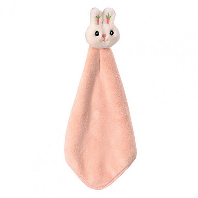 Obrišite Ručnik za ruke Mekan na dodir Zgušnjava Super upijajući Brzosušivi Viseći dizajn Čišćenje Koraljnog runa Crtić Zec Kuhinja Kupaonica Di