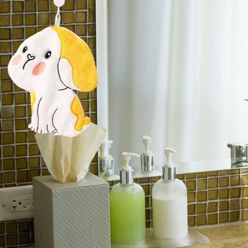 Πετσέτες χεριών για σκύλους απορροφητικές πετσέτες χεριών για κουζίνα με πετσέτες μπάνιου σε σχήμα σκύλου Ελαφρύ σκουπάκι οικιακής πετσέτας χεριών για