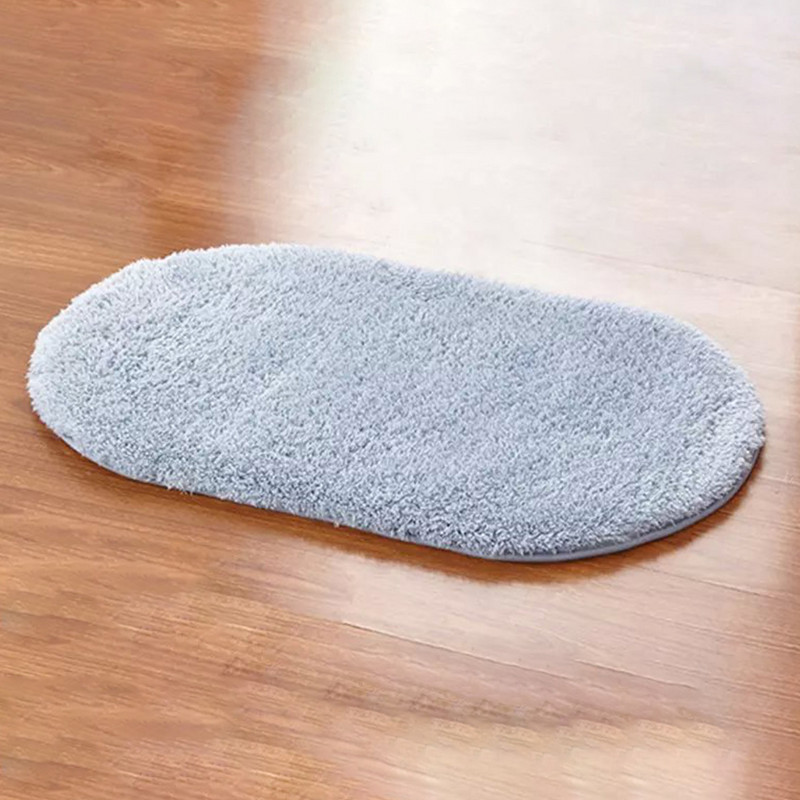 Aukštos kokybės vonios kambario kiliminiai kilimėliai Elipsiniai kilimėliai Neslystantys dušo kilimėliai vonios kilimėliai tualeto kilimėliai šeniliniai vonios kambario grindų durų pliušiniai kilimėliai
