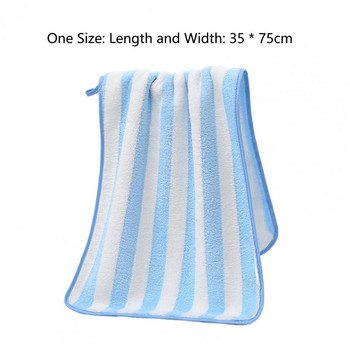 Хавлиена кърпа за ръце Мека водопоглъщаща кърпа за лице Многоцветна коралова кадифена кърпа за душ Основа Плетеща лента Хавлиена кърпа за баня