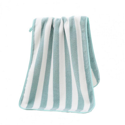 Πετσέτα χεριών Πετσέτα προσώπου με μαλακή απορρόφηση νερού Πολύχρωμη κοραλί βελούδινη πετσέτα ντους Πετσέτα μπάνιου λωρίδα πλεξίματος για μπάνιο