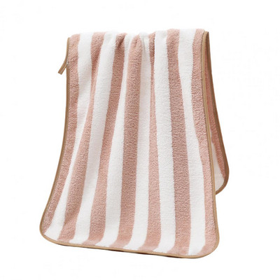 Πετσέτα χεριών Πετσέτα προσώπου με μαλακή απορρόφηση νερού Πολύχρωμη κοραλί βελούδινη πετσέτα ντους Πετσέτα μπάνιου λωρίδα πλεξίματος για μπάνιο