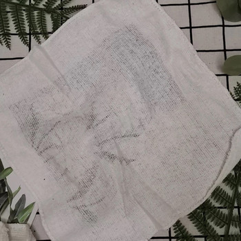 1 бр. 30x30 см квадратна памучна хавлиена кърпа с щампована кухненска кърпа за почистване на съдове