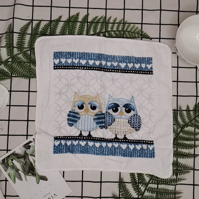 1kom 30x30cm kvadratni pamučni frotir s printom upijajuće kuhinjske kuhinjske krpe za čišćenje posuđa