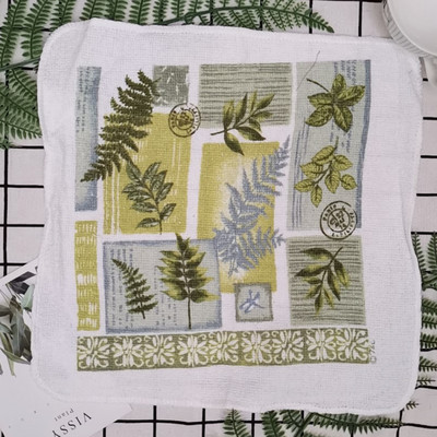 1kom 30x30cm kvadratni pamučni frotir s printom upijajuće kuhinjske kuhinjske krpe za čišćenje posuđa