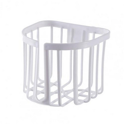 1 vnt. apvali plastikinė vonios lentyna, savaime nutekanti gera ventiliacija tualetinis popierius dušo lentyna vonios kambario priedai namams