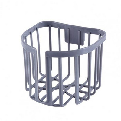 1 vnt. apvali plastikinė vonios lentyna, savaime nutekanti gera ventiliacija tualetinis popierius dušo lentyna vonios kambario priedai namams