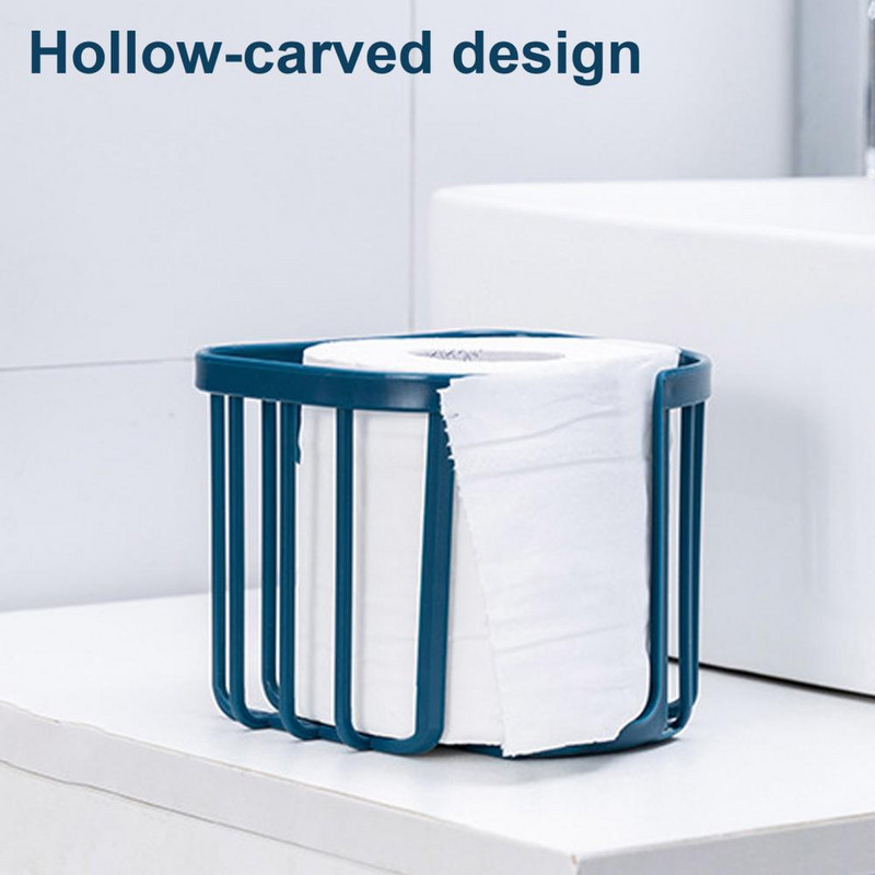 1 vnt. apvali plastikinė vonios lentyna, savaime nutekanti gera ventiliacija tualetinis popierius dušo lentyna vonios kambario priedai namams