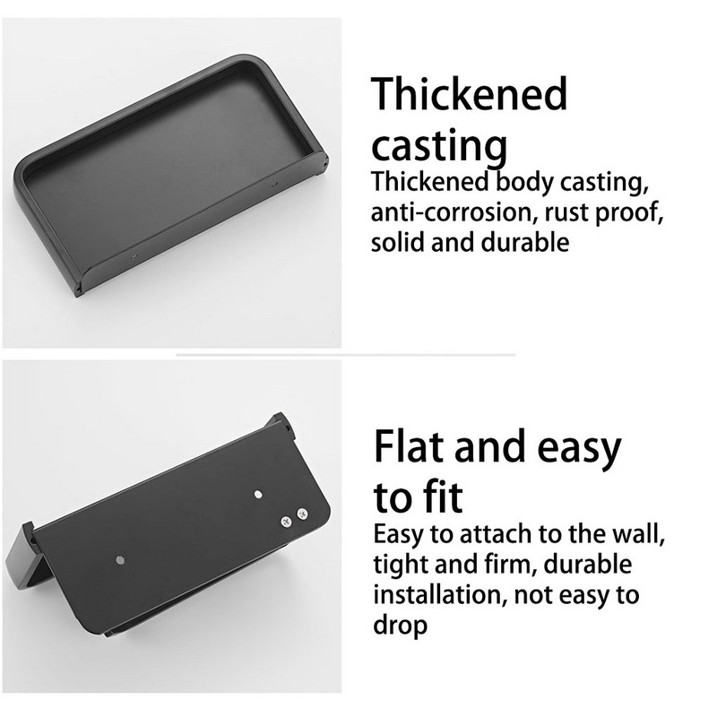 Sienoje montuojamas suvyniojamas servetėlių laikiklis su mobiliojo telefono stovu tualetinio popieriaus lentynos laikymo lentyna viešbučio vonios kambariui