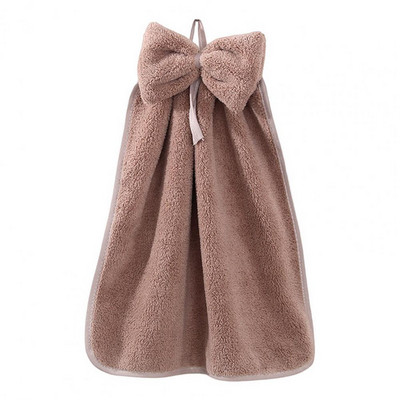 Bowknot ručnik za ruke za kuhinju, kupaonicu, koraljni baršun, mikrovlakna, meke, brzo sušeće upijajuće krpe za čišćenje, frotirni ručnici za kućnu kupaonicu