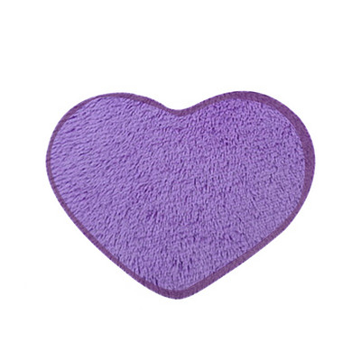 40*50cm Love Heart Decor Σπίτι Χνουδωτά αντιολισθητικά πατάκια μπάνιου Coral fleece σετ μοκέτα ντους Χαλιά κομοδίνου Χαλιά μπάνιου