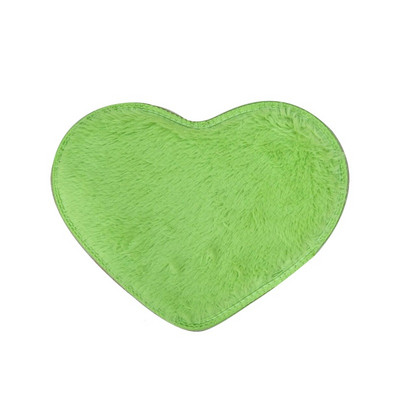 40*50cm Love Heart Decor Σπίτι Χνουδωτά αντιολισθητικά πατάκια μπάνιου Coral fleece σετ μοκέτα ντους Χαλιά κομοδίνου Χαλιά μπάνιου