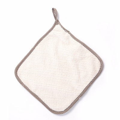 Mažas Rankšluostis 27,5x25cm Ananasinis Kabantis Virtuvės Valymo Rankšluostė Nosinaitė Koralų Aksominiai Rankšluosčiai Skalbimo Valymo Rankšluosčiai