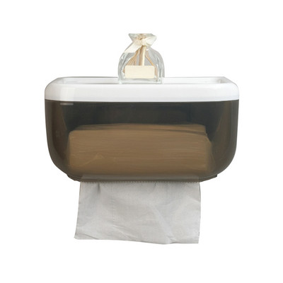 Kutija za maramice Plastična kutija za maramice Zidni ručnik Kutija za papir Organizator za kupaonicu Kuhinja Kućanstvo