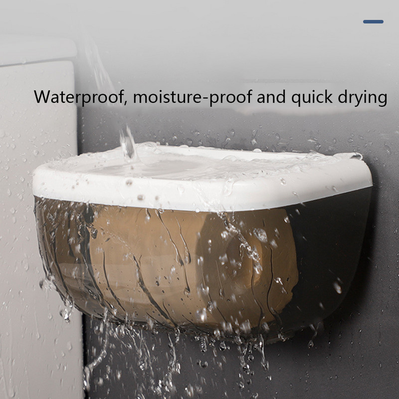 Kutija za maramice Plastična kutija za maramice Zidni ručnik Kutija za papir Organizator za kupaonicu Kuhinja Kućanstvo