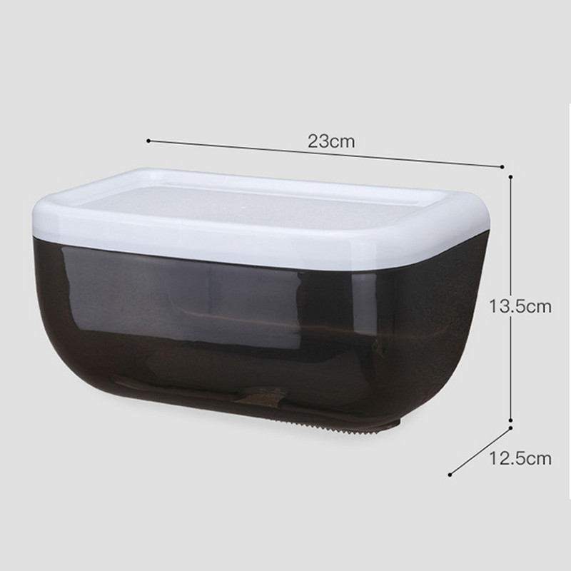 Kutija za maramice Plastična kutija za maramice Zidni ručnik Kutija za papir Organizator za kupaonicu Kuhinja Kućanstvo