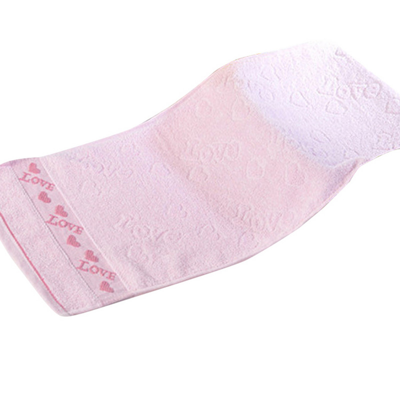 33X73CM Meki ručnik s ljubavnim pismom u obliku srca, debeli ručnik za upijanje vode, ručnik za kupanje, lice i ruke, ručnik za kućnu upotrebu