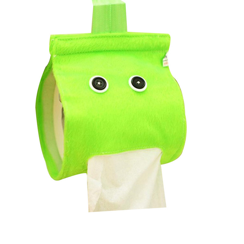 Spalvingas audinių dozatorius Elf mielas audinio ritininis popierius, siurbiamas tingus audinių dėžutės laikymo servetėlės dangtelis popierinio rankšluosčio vamzdelis