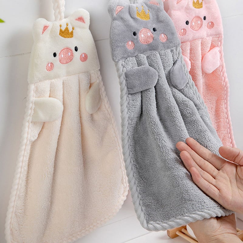 Crtana upijajuća perika Ručnik za ruke Mekani rupčić na zidu Kuhinjski pribor za kućanstvo