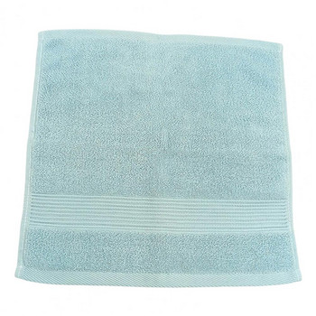 Почистваща кърпа Бързосъхнеща кърпа от чист памук Пухкава текстура Измиване на лицето Страхотна мини едноцветна кърпа за лице