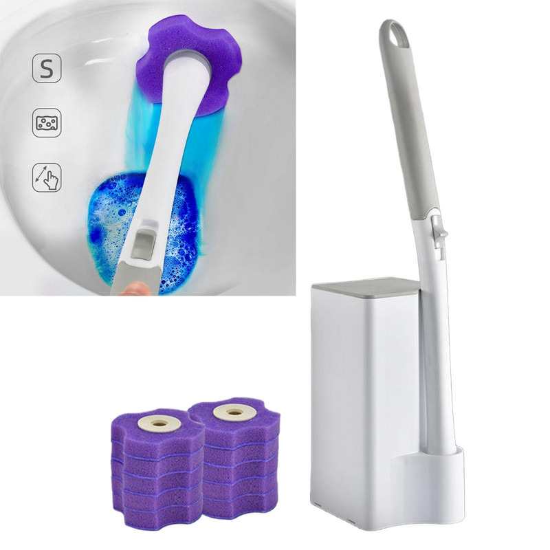 Jednokratna četka za čišćenje WC školjke Tekući pribor za čišćenje Ribač WC školjke Štapić za čišćenje Kupaonski pribor