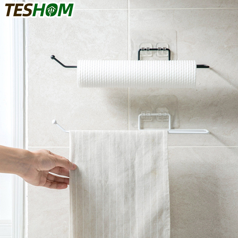 Montaža na zid Kupaonica Držač papira za toaletnu rolu Kuhinja Zidna kuka od nehrđajućeg čelika Stalak za ručnike Držač maramica Kupaonska usisna vješalica