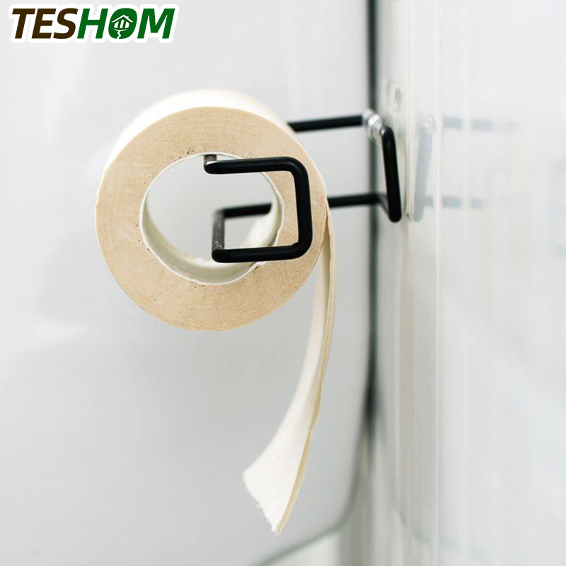 Montaža na zid Kupaonica Držač papira za toaletnu rolu Kuhinja Zidna kuka od nehrđajućeg čelika Stalak za ručnike Držač maramica Kupaonska usisna vješalica