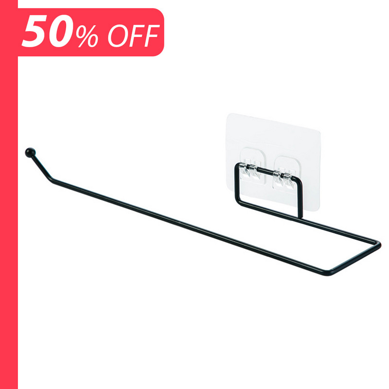 Montaža na zid Kupaonica Držač papira za toaletnu rolu Kuhinja Zidna kuka od nehrđajućeg čelika Stalak za ručnike Držač maramica Kupaonska usisna vješalica