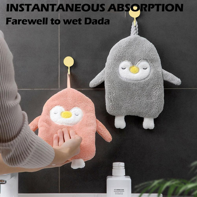 Roku dvieļi Coral Fleece Anime piekārtie dvieļi Absorbējošie roku dvieļi Mīkstie dvieļi Ha dvieļi Roku trauku lupatas Absorbējošie bērniem E3W9