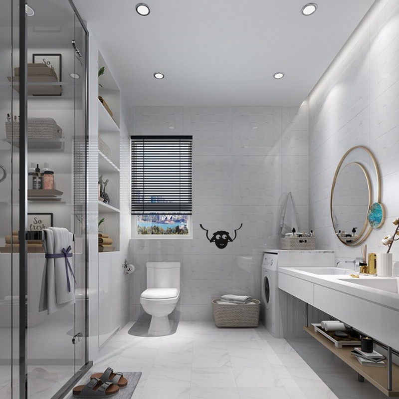 Držači toaletnog papira Metalni zidni nosač Slatki crtani film Polica velikog kapaciteta Loo Rolls Spremište Kuhinja Kupaonski pribor