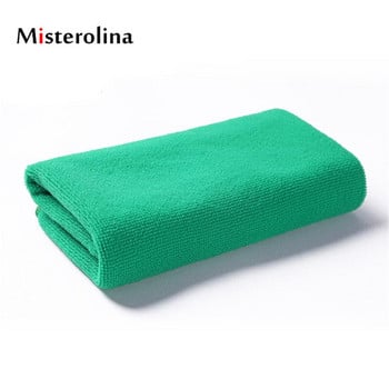 Хавлиена кърпа от микрофибър Цветно произволно измиване Кърпа за лице Кърпа за ръце Детайл Малка кърпа Чиста и мека 25*25см