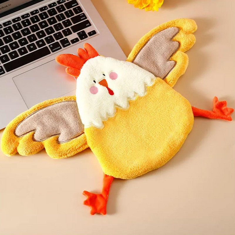 Novi ručnik za ruke od piletine Dječji rupčić Kuhinjski ručnik za ruke Upijanje jake suhe ruke Debljana vodena krpa P3X7