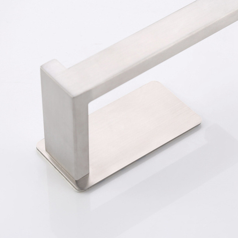 1 KOM Samoljepljivi držač za kuhinjske maramice od nehrđajućeg čelika Kupaonica Držač za WC rolu papira Stalak za ručnike Kuka za vrata ormarića