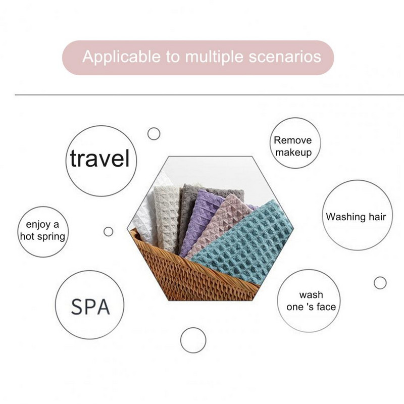 Mazgāšanas dvielis 30x30cm Mini tīrs sejas dvielis Ātri ķīmiski tīrāms dvielis 30x30cm bērniem, mazs tīrs dvielis mājsaimniecības piederumi