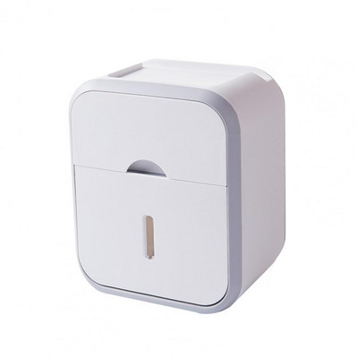 Organizator toaletnog papira za kupaonicu, vodootporan, velikog kapaciteta, otporan na prašinu, bez probijanja, zidna kutija za pohranu papira u roli Kućne potrepštine