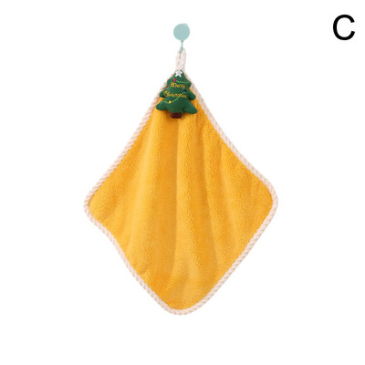 Navidad Božićni ručnik za ruke Božićni dekor Crveni Djed Božićnjak Ručnik za pranje kupaonice Godina 2023. Dom Novi dar Muška ruka Ženska W5f9