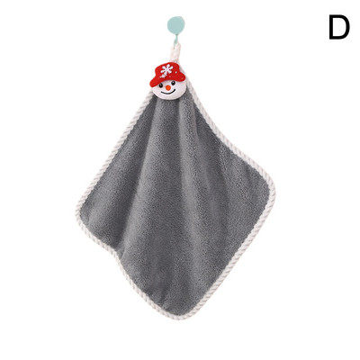 Navidad Božićni ručnik za ruke Božićni dekor Crveni Djed Božićnjak Ručnik za pranje kupaonice Godina 2023. Dom Novi dar Muška ruka Ženska W5f9