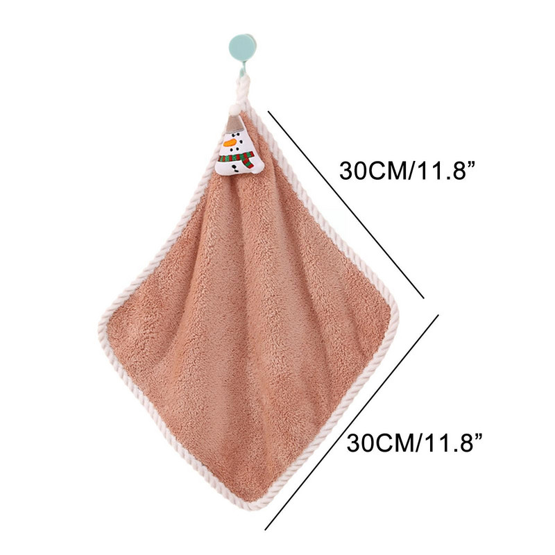 Navidad Božićni ručnik za ruke Božićni dekor Crveni Djed Božićnjak Ručnik za pranje kupaonice Godina 2023. Dom Novi dar Muška ruka Ženska W5f9