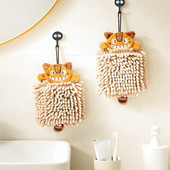 Brzosušeći mekani upijajući ručnici od mikrovlakana Ručnici za ruke Viseći mekani ručnik od šenile za kuhinju Krpa za čišćenje kupaonice