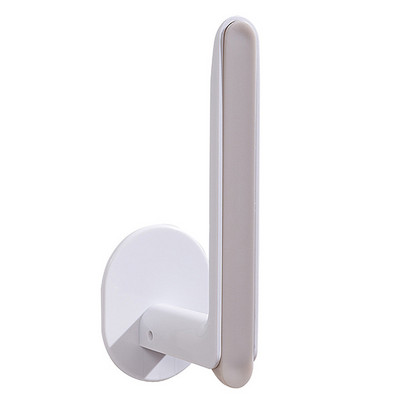 Vješalica za ručnike u obliku slova L Bar Kuhinjski ormarić Prozirna folija Držač za krpe Sklopivi organizator Rola za toalet Polica za papir Kupaonica