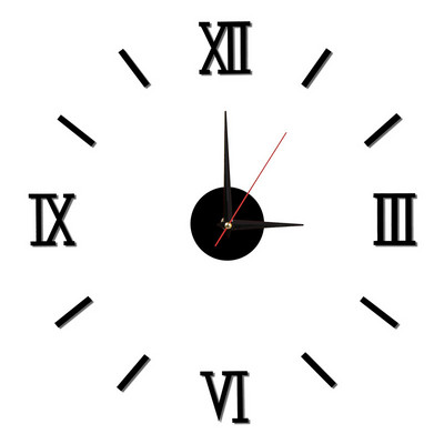 3D DIY seinakell Helendav raamita seinakell Digitaalne kell Seinakleebised Vaikne kell elutuppa Kontori kodu seinakaunistus