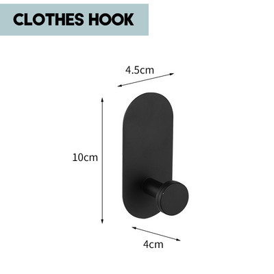 Kupaonska šipka za ručnike 304 stalak za ručnike Prsten za ručnike Držač za toaletni papir Vješalica za kapute Kupaonski hardverski dodaci