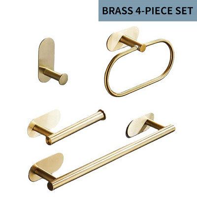 Kupaonska šipka za ručnike 304 stalak za ručnike Prsten za ručnike Držač za toaletni papir Vješalica za kapute Kupaonski hardverski dodaci