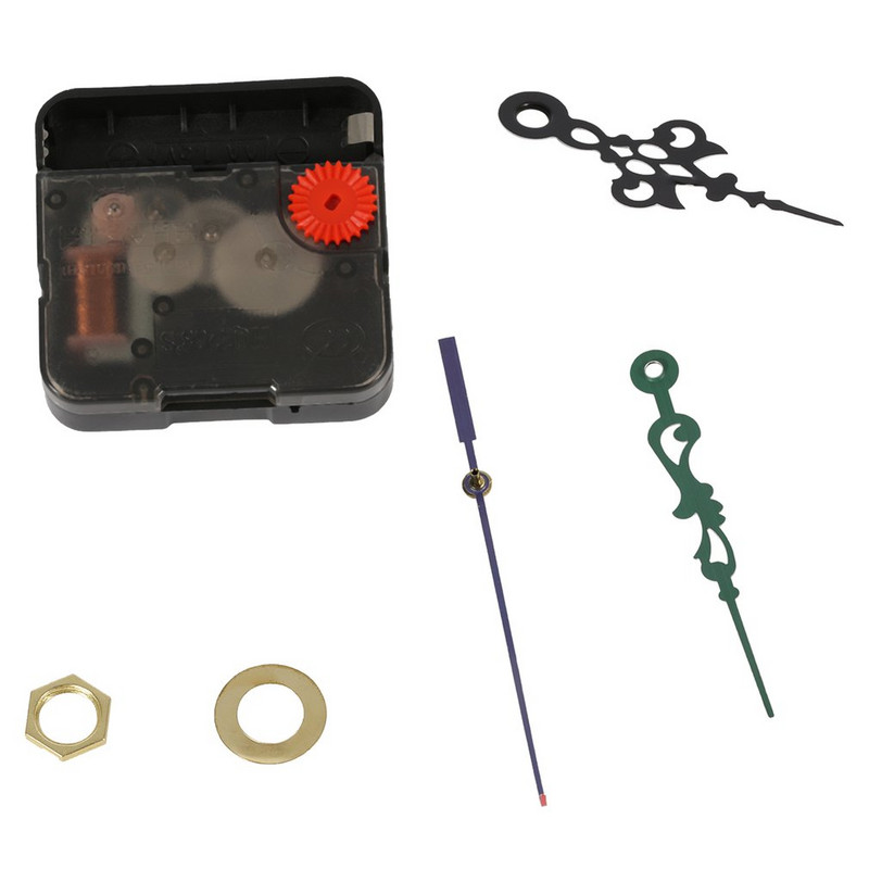 Akasztható barkács kvarc óra Csendes falióra szerkezet Kvarc javítás mozgatható óra mechanizmus Alkatrészek Óraalkatrészek tűkkel